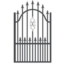 Ania2+ egyszárnyú kiskapu, alapozott