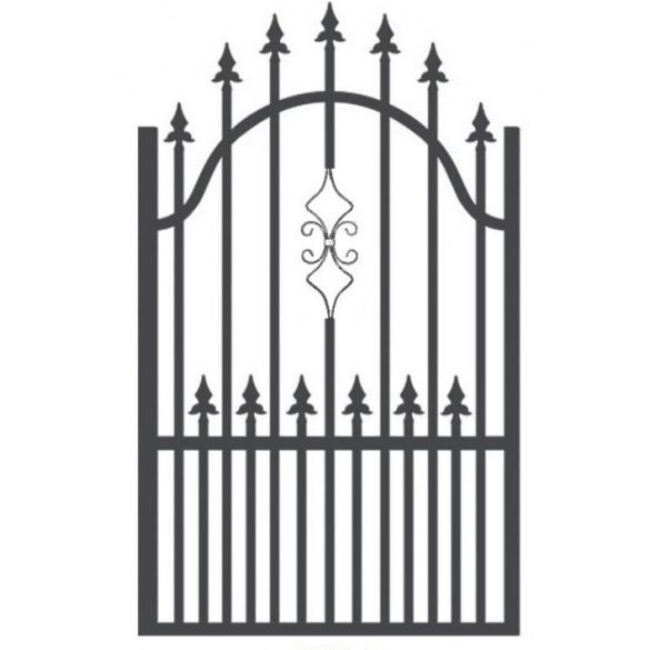 Ania2+ egyszárnyú kiskapu, alapozott