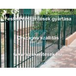 Kovácsoltvas  kerítés Székesfehérvár