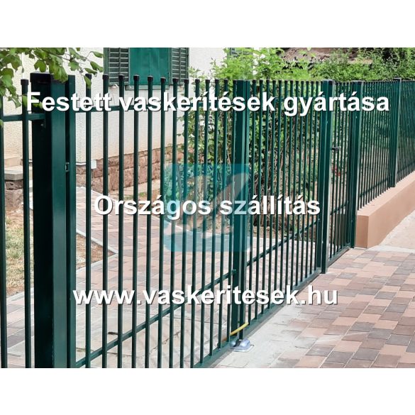 Kovácsoltvas  kerítés Székesfehérvár