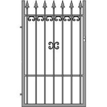 Ola 11 egyszárnyú kiskapu, alapozott