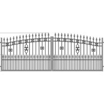 Natalia22+ kétszárnyú nagykapu , alapozott