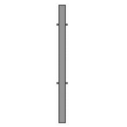 Zártszelvény vas oszlop kapuhoz két oldal 2 mm