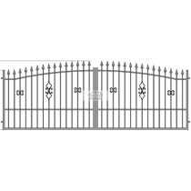 Ania2 kétszárnyú nagykapu 300/150, alapozott Készleten